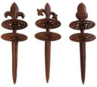 Esschert Design Guide de Tuyau d'arrosage, Tubes de Guidage, Une pièce, Un Assortiment de Styles, 10 cm x 10 cm x 32 cm