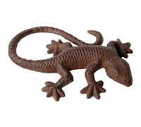 ESSCHERT DESIGN-Lézard décoratif en fonte marron 15,5 cm