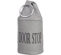 Esschert Design LH146 Arrêt de porte avec anneau, 1 jeu - noir et gris