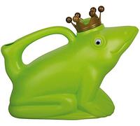 Esschert Design Lot de 3 arrosoirs en Plastique Motif Roi Grenouille en Vert, Environ 24 cm x 12 cm x 20 cm