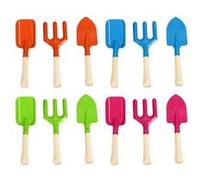 esschert design - lot de 3 outils de jardinage pour enfant G