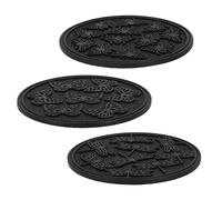 Esschert Design Lot de 3 Pas Japonais Caoutchouc 100% recyclé