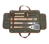 Esschert Design - Mallette en toile avec ustensiles barbecue G