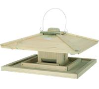 Maison japonaise pour oiseaux - 38,5 x 38,5 cm x H 21 cm