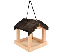 Esschert Design - Mangeoire pour Oiseaux à Suspendre - Bois - FB463