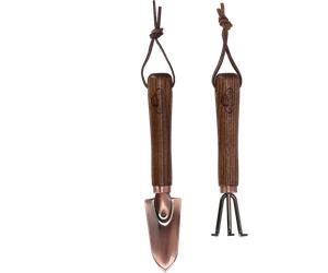 Esschert Design Minis Pelle et Râteau à Main Cuivrés - 1 kit