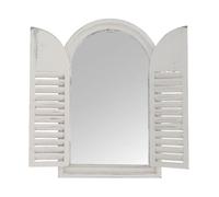 Esschert Design - Miroir Porte Bois Beige