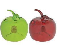 Esschert Design Mouche de Cas en Forme de Pomme 9,4 x 9,4 x 9,4 cm, Couleurs Assorties en Vert et Rouge, Non Toxique Cas