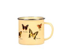 Esschert Design Mug en émail Motif Papillon