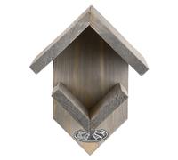 Esschert Design Nichoir Mangeoire Beurre D'Arachide Bois Toit Gris Pour