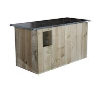 Esschert Design Nichoir pour hulotte 85,5 x 37,3 x 44,3 cm