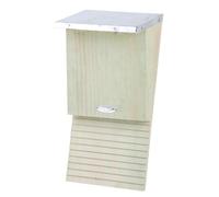 Esschert Design NKVM Boîte à Chauve-Souris en Bois Naturel 39 x 18 x 17 cm