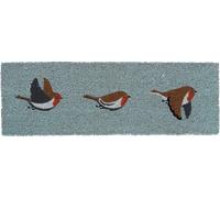 Esschert Design Paillasson en Coco Motif Rouge-Gorge - S