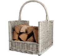 Esschert Design Panier à bois de chauffage Gris MW42