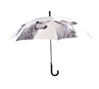 Esschert Design Parapluie Animaux de la Ferme Stock Automatique Noir Blanc