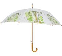 Esschert Design | Parapluie - Avec Motif Fleuri - 120 Cm - Poignée En Bois - Stable Et Élégant - Résistant Aux Intempéries