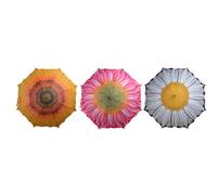 ESSCHERT DESIGN-Parapluie fleurs diamètre102,5x84 cm