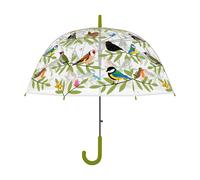 Esschert Design Parapluie Transparent Automatique Motif Oiseaux Adulte Bunt