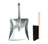 Esschert Design Pelle et balayette carrée Argenté