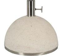 Esschert Design - Pied de parasol granit 31,5kg blanc Blanc G