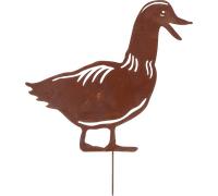Esschert Design Piquet de Jardin Rouille "Canard" - 1 pcs