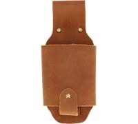Esschert Design Porte-Bouteille en Cuir de Vache pour Ceinture - 1 pcs