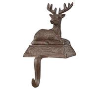 Esschert Design Porte-Chaussettes cerf en Fonte 12,5 x 13,8 x 20,6 cm