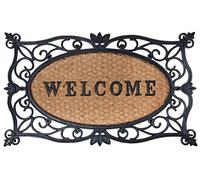 Esschert Design Paillasson d'entrée rb107 Coco dos caoutchouc 75 x 45 cm Brun G