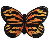 Esschert Design RB201 Paillasson en Fibre de Coco Orange/Noir