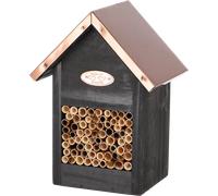 Esschert Design Refuge pour Abeilles Sauvages avec Toit en Cuivre - 1 pcs