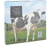 Esschert Design - Serviette en papier de soie avec motifs (Lot de 20) Vache Multicolore G
