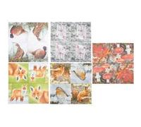 Esschert Design - Serviette en papier de soie avec motifs modèles assortis (Lot de 100) G