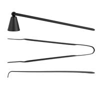 Esschert Design Set d'entretien des bougies Noir 3 pièces en métal