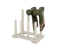 Esschert Design Support à bottes Blanc CF48W