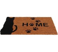 Esschert Design Tapis de coco Chat & Home 75 cm