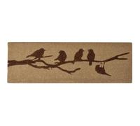 Esschert Design tapis de porte 40 x 120 cm fibre de coco/PVC marron clair