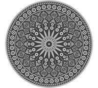 Esschert Design Tapis d'extérieur 170 cm de diamètre