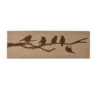 ESSCHERT DESIGN-Tapis oiseaux sur branche 120x40 cm