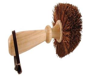 Esschert Design TG114 Brosse à Poils pour Pot de Fleurs Marron 12,7 cm