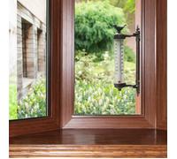 Esschert Design Thermomètre mural Fonte Marron BR20