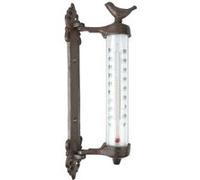 Esschert Design Thermomètre mural Fonte Marron BR20 G