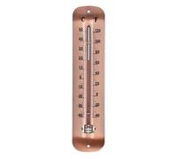ESSCHERT DESIGN-Thermomètre plaqué cuivre - 30 x 6,6 cm