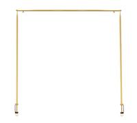 Esschert Design Tige de Table Décorative avec Pince Doré Présentoir Décoration