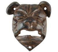 Esschert Design tt204 Série Bulldog Décapsuleur Marron antique