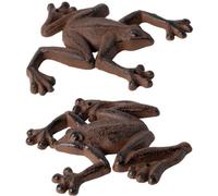 Esschert Design TT50 14.7 x 12.2 x 1,7 cm Grenouille décoration Murale - Marron