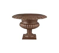 Esschert Design USA Pot de Fleurs urne en Fonte Marron