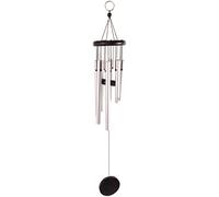 Esschert Design Carillon à vent 58 cm – Petit modèle gris