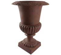 Esschert Design XH67-AR - Vase Médicis en fonte : Hauteur 70 cm - 50 x 50 x 66 cm