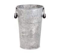 Esschert Fallen Fruits OZ32 Petit Vase Ancien en Zinc Argenté