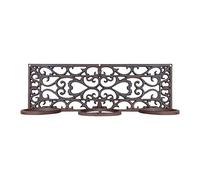 Esschert Design Support mural ornemental Fallen Fruits en fer pour 3 pots à fleurs